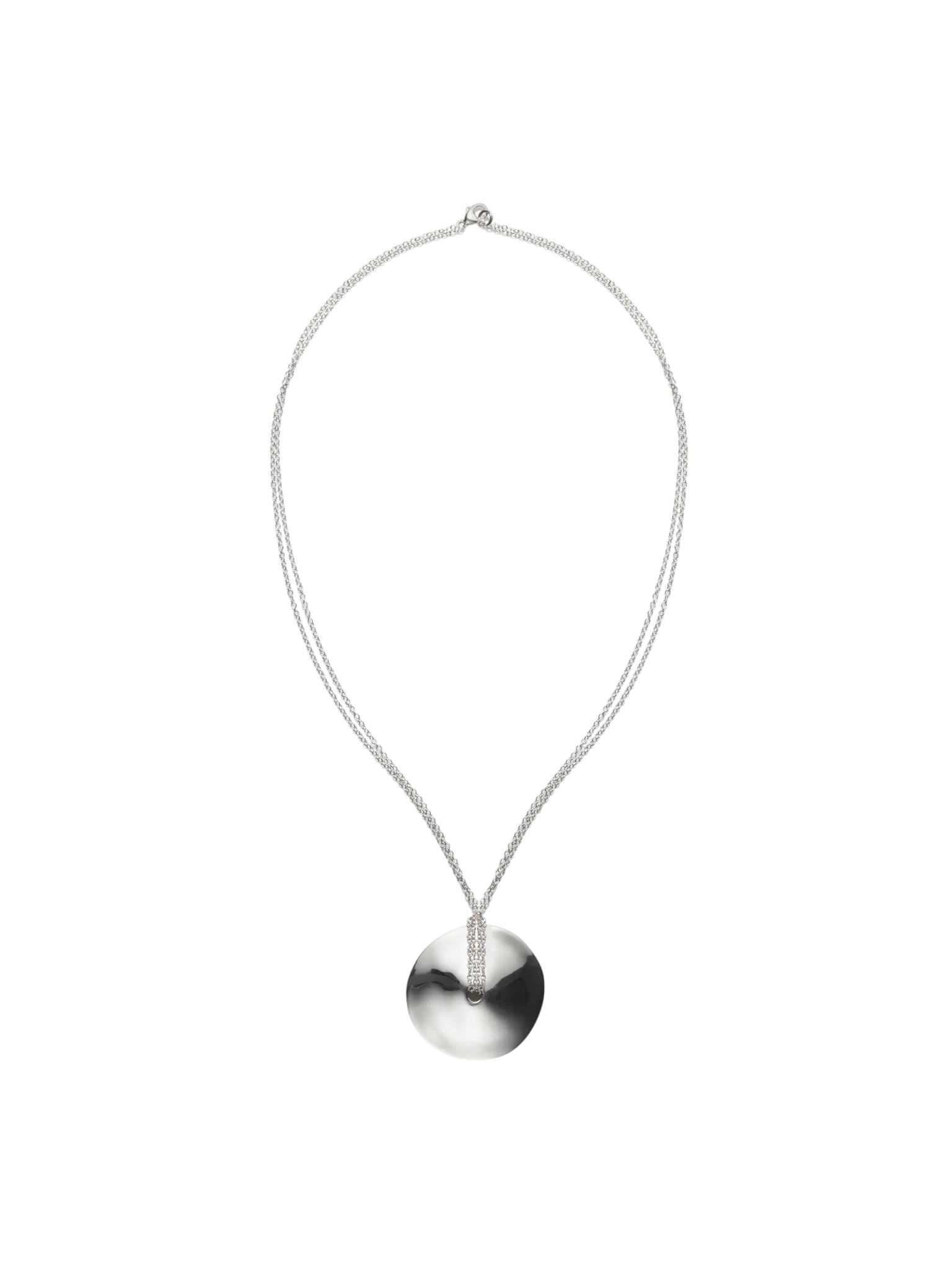 Double Chain Cora Pendant